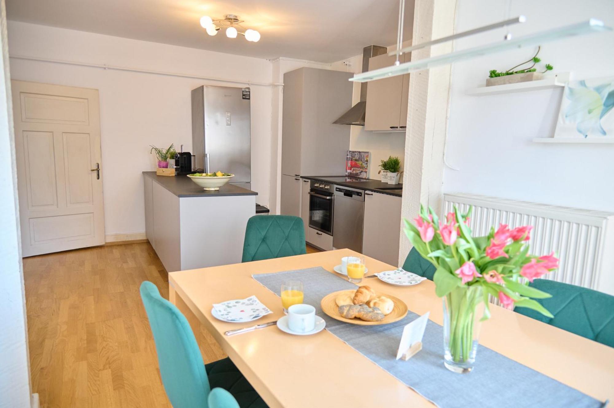 Zentrales Apartment Pfaenderblick ブレゲンツ エクステリア 写真